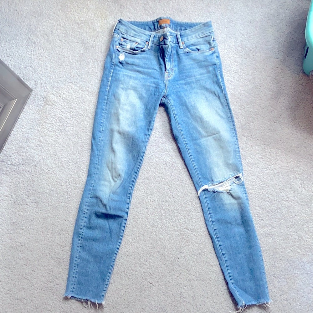 Mother Jeans | skinny distressed